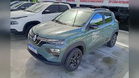 Foto de um renault kwid e-tech electric