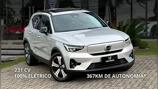 Foto de um volvo xc40 recharge
