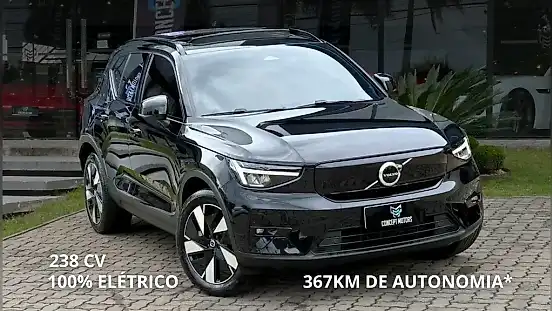 Foto de um volvo xc40 recharge