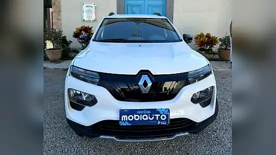 Foto de um renault kwid e-tech electric