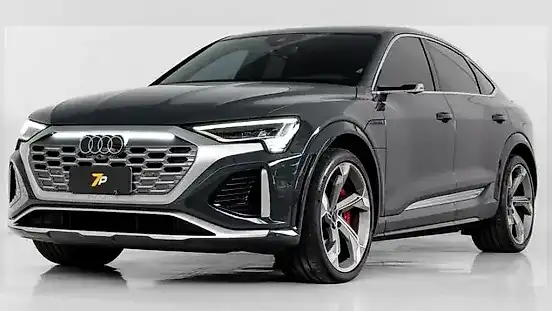 Foto de um audi q8 sportback e-tron