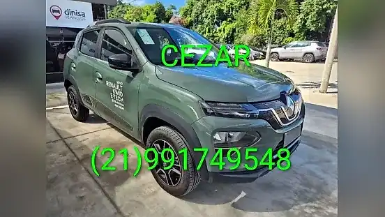 Foto de um renault kwid e-tech electric