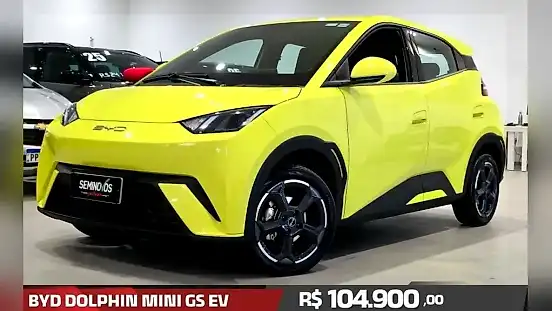 Foto de um byd dolphin mini