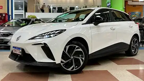 Foto de um mg motor mg4 ev
