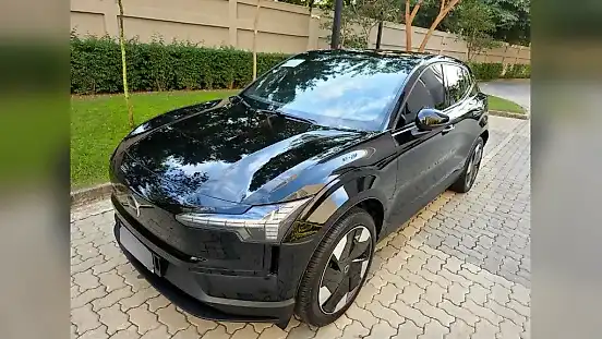 Foto de um volvo ex30
