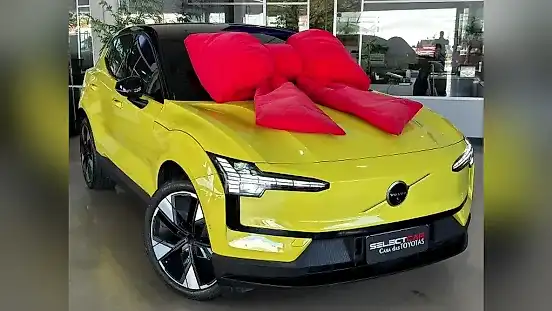 Foto de um volvo ex30
