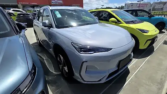 Foto de um geely ex5