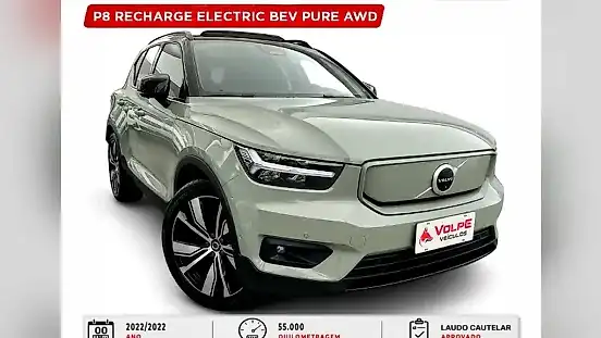 Foto de um volvo xc40