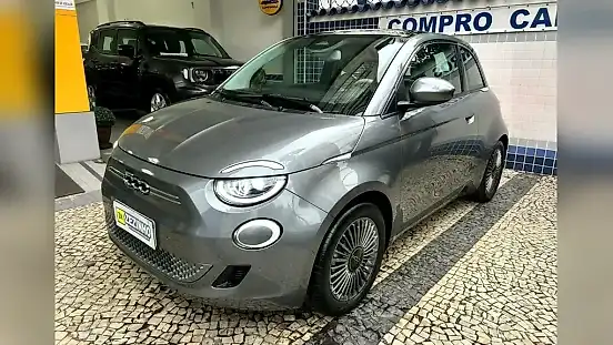 Foto de um fiat 500e