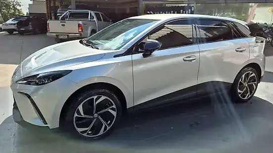 Foto de um mg motor mg4 ev