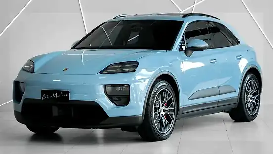 Foto de um porsche taycan