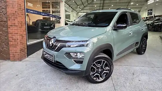Foto de um renault kwid e-tech electric