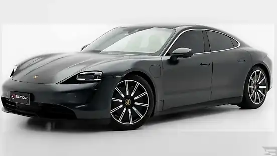 Foto de um porsche taycan