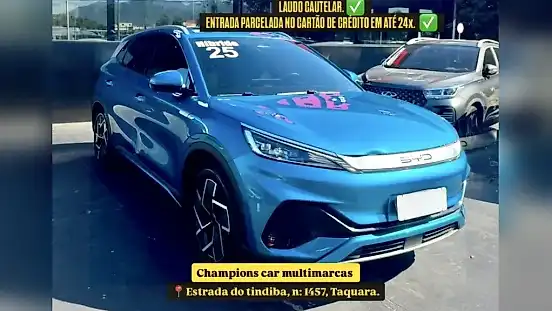 Foto de um byd yuan plus