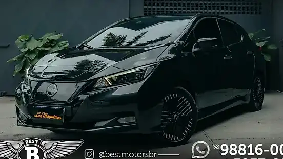 Foto de um nissan leaf