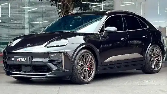 Foto de um porsche macan