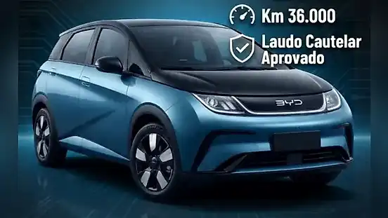 Foto de um byd dolphin plus