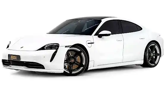 Foto de um porsche taycan
