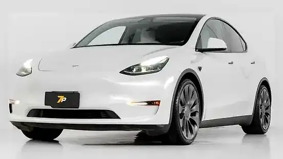 Foto de um tesla model y
