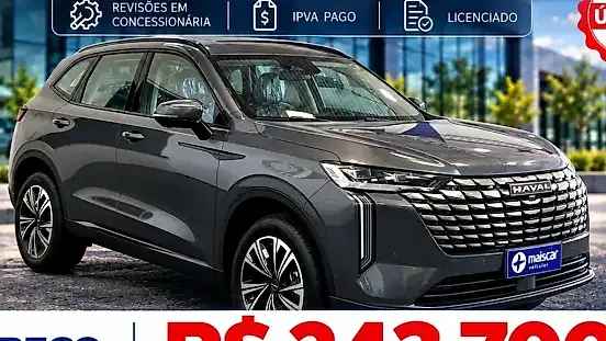 Foto de um gwm haval h6 phev flex