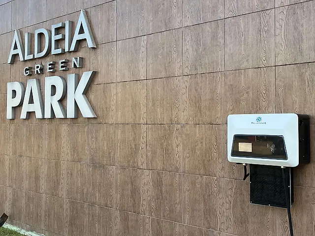 Foto da estação Aldeia Green Park - Inergy Solar