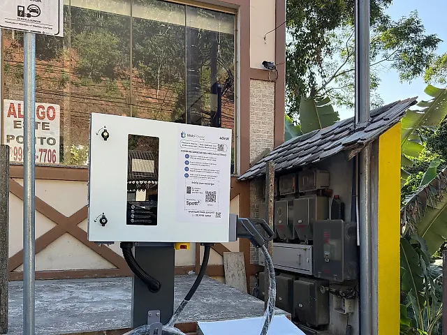 Foto da estação MobPower - Portal Domingos Martins