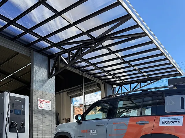 Foto da estação Hiper Volt