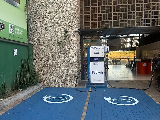Foto da estação D-Charge