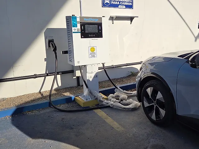 Foto da estação BlueEnergy