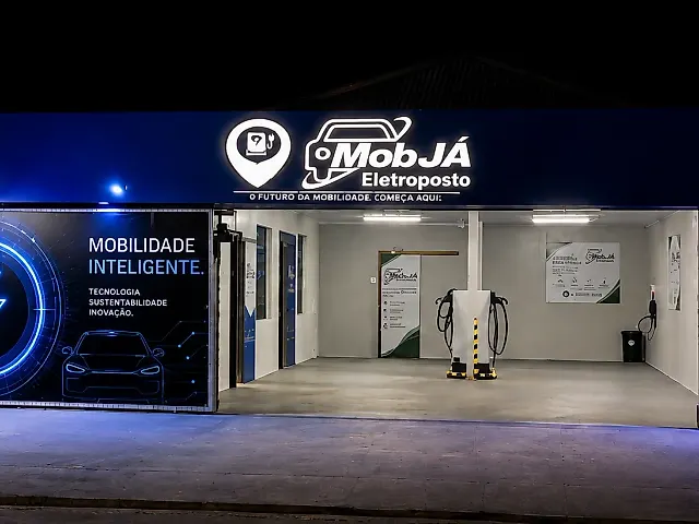 Foto da estação Mobjá Eletroposto