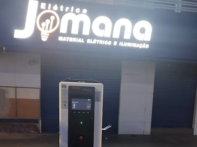 Foto da estação Elétrica Jomana