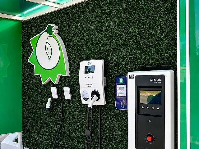 Foto da estação SolGás Eletric Rio das Ostras