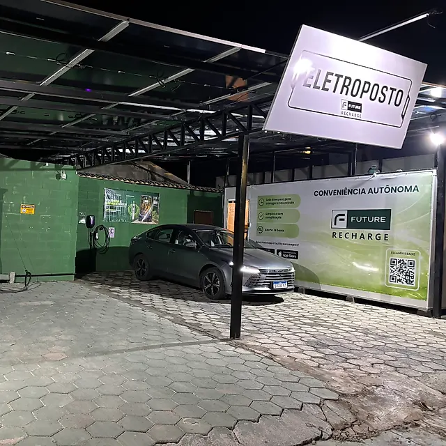 Estação Recarga Rápida Aeroporto