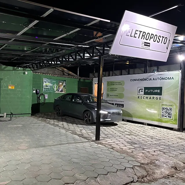 Estação Recarga Rápida Aeroporto