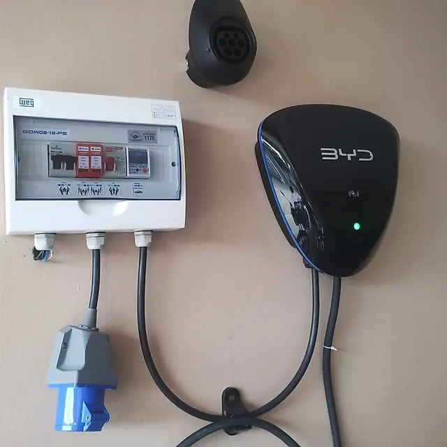 Estação Wallbox BYD