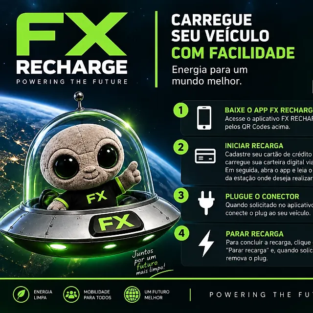 Estação FX Recharge 001 — Atibaia/SP