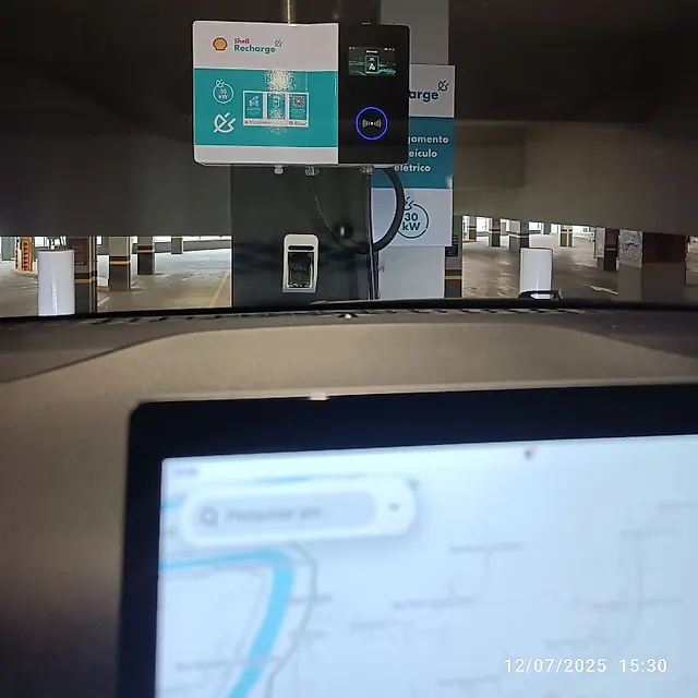 Estação Shell Recharge L Mercado Angeloni Blumenau