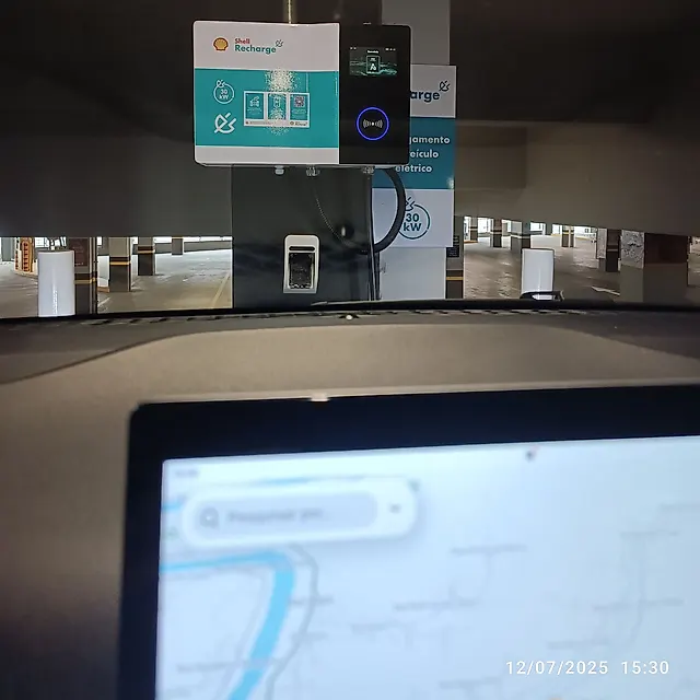 Estação Shell Recharge L Mercado Angeloni Blumenau