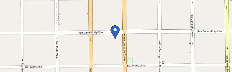 Mapa da estação Posto Origem
