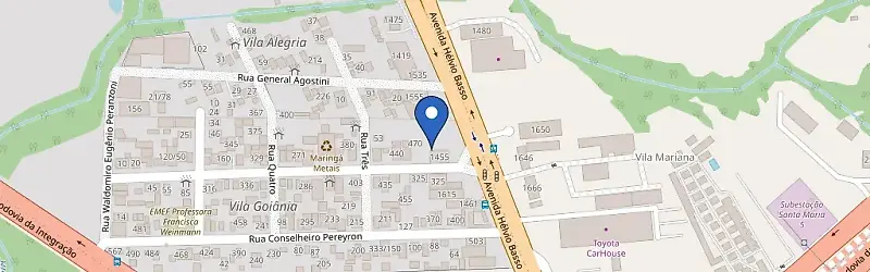 Mapa da estação Nissul Gala GWM