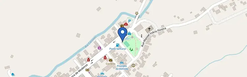 Mapa da estação Urupema