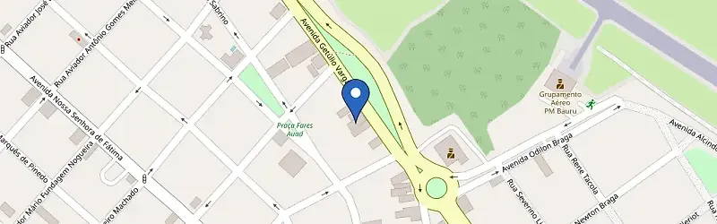 Mapa da estação Duque Interiores