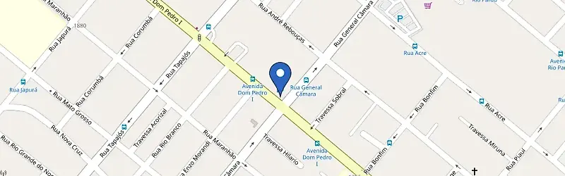 Mapa da estação Kinsol - Dom Pedro