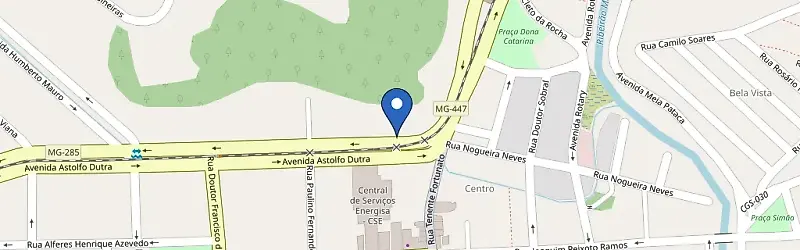 Mapa da estação Posto Bittencourt (Ipiranga)