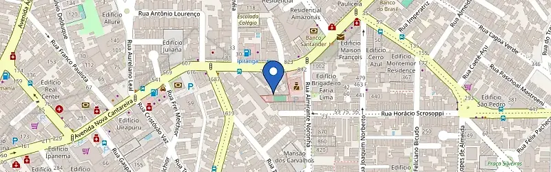Mapa da estação Centro Automotivo Porto Seguro - Santana