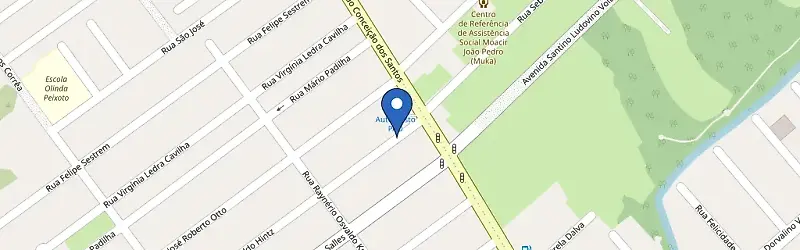 Mapa da estação Posto PAD Motorista De App