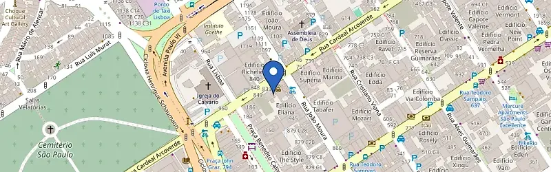 Mapa da estação Edp - E-Lounge