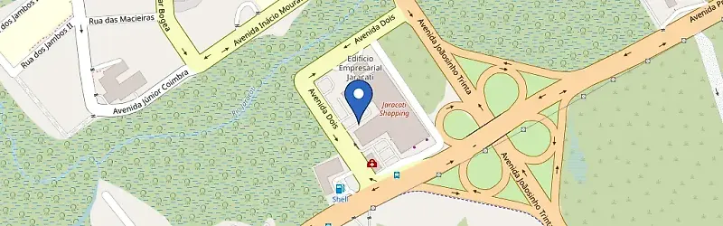 Mapa da estação Complexo Jaracati Empresarial