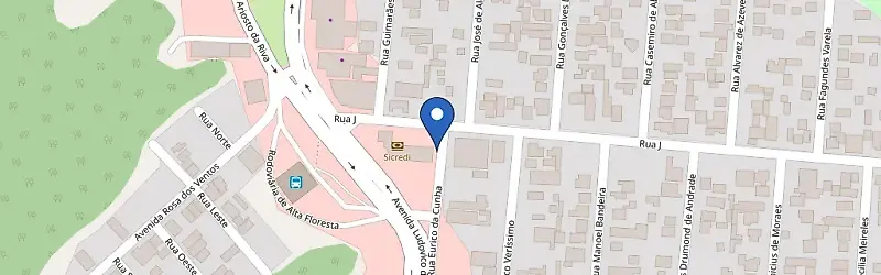 Mapa da estação Bionova Energia Solar