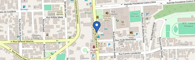 Mapa da estação Dall’Onder Grande Hotel